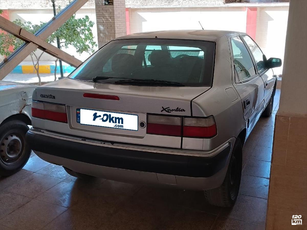  قسطی فروش سیتروئن زانتیا ۱۳۸۴ نقره ای چند لکه رنگ یزد امام حسین (۲ مرداد ۱۴۰۴)