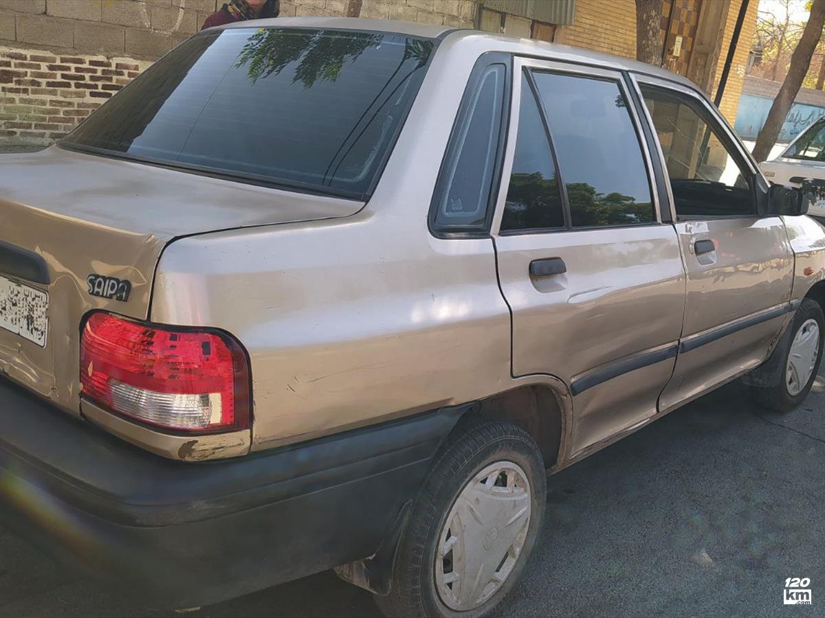 فروش پراید صندوقدار ۱۳۸۹ دوگانه سوز بژ چند لکه رنگ کرمان (۴ مرداد ۱۴۰۴)