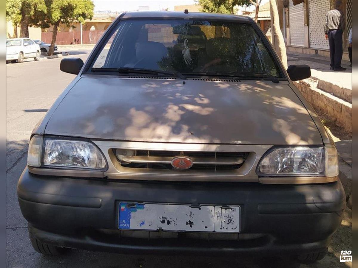 فروش پراید صندوقدار ۱۳۸۹ دوگانه سوز بژ چند لکه رنگ کرمان (۴ مرداد ۱۴۰۴)