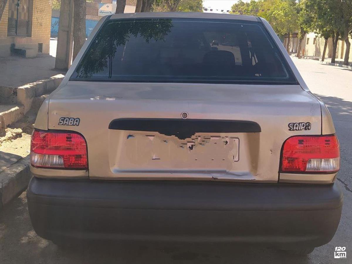 فروش پراید صندوقدار ۱۳۸۹ دوگانه سوز بژ چند لکه رنگ کرمان (۴ مرداد ۱۴۰۴)