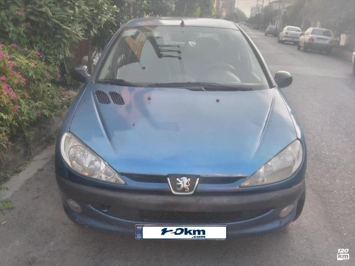 فروش پژو 206 SD V8 ۱۳۹۵ آبی کامل رنگ مازندران فریدونکنار (۵ مرداد ۱۴۰۴)
