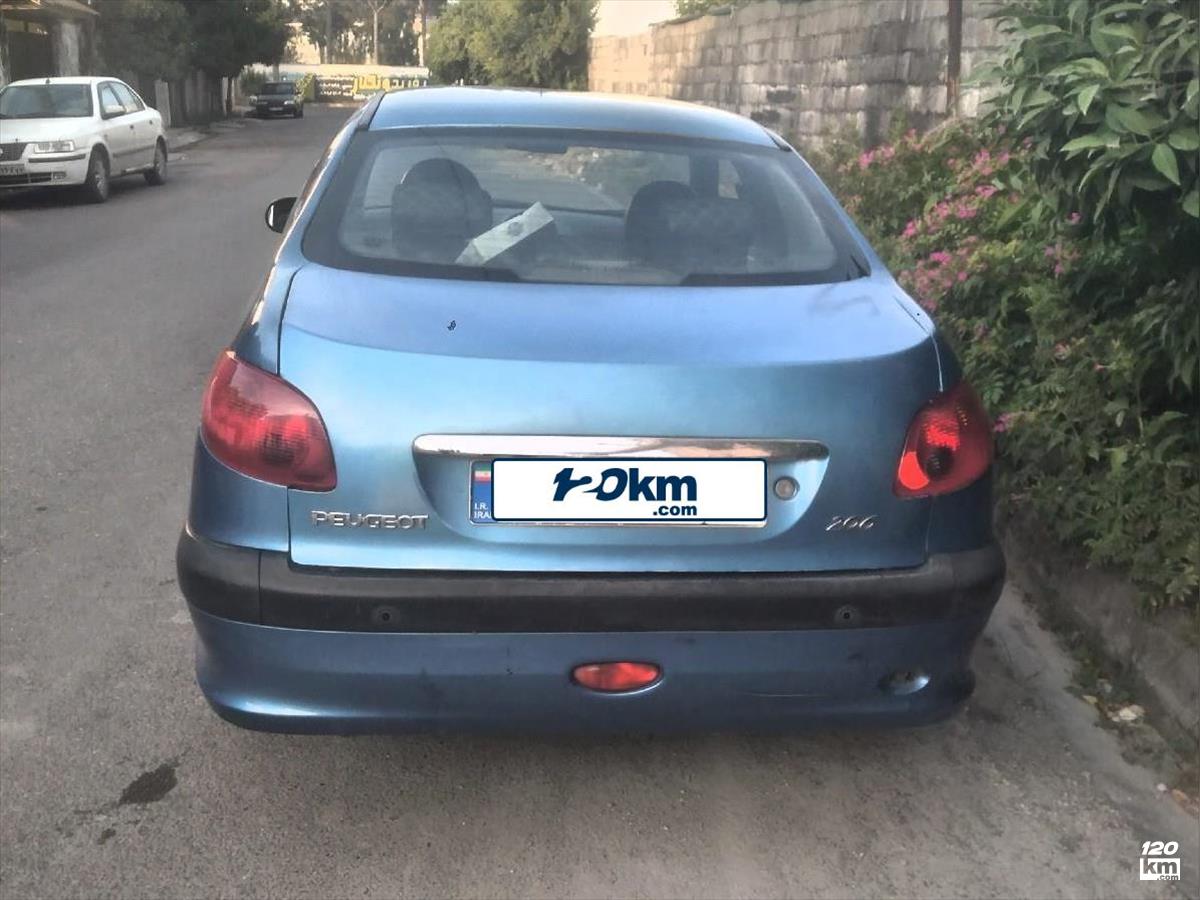 فروش پژو 206 SD V8 ۱۳۹۵ آبی کامل رنگ مازندران فریدونکنار (۵ مرداد ۱۴۰۴)