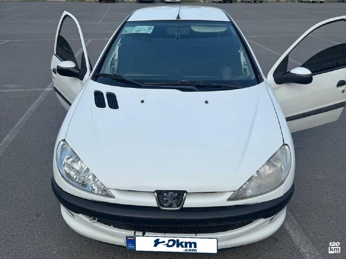 فروش پژو 206 SD V8 ۱۳۹۰ سفید دو لکه رنگ مازندران سورک (۶ مرداد ۱۴۰۴)