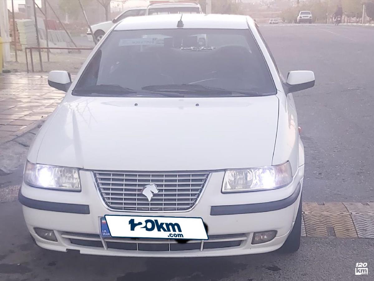 فروش سمند LX EF7 ۱۳۹۵ دوگانه سوز سفید بدون رنگ تهران پاکدشت (۶ مرداد ۱۴۰۴)