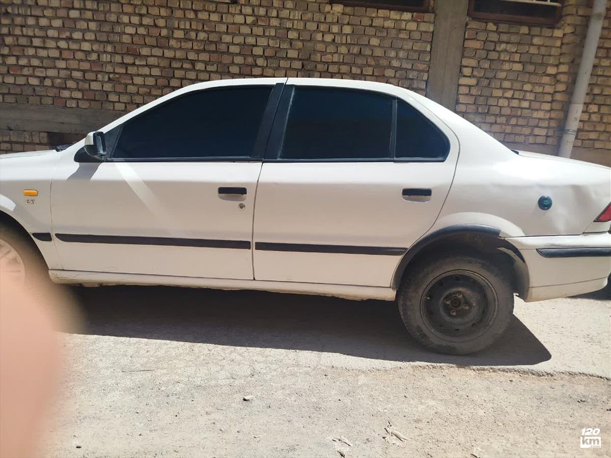 فروش سمند LX ۱۳۹۱ دوگانه سوز سفید چند لکه رنگ شهرکرد (۶ مرداد ۱۴۰۴)