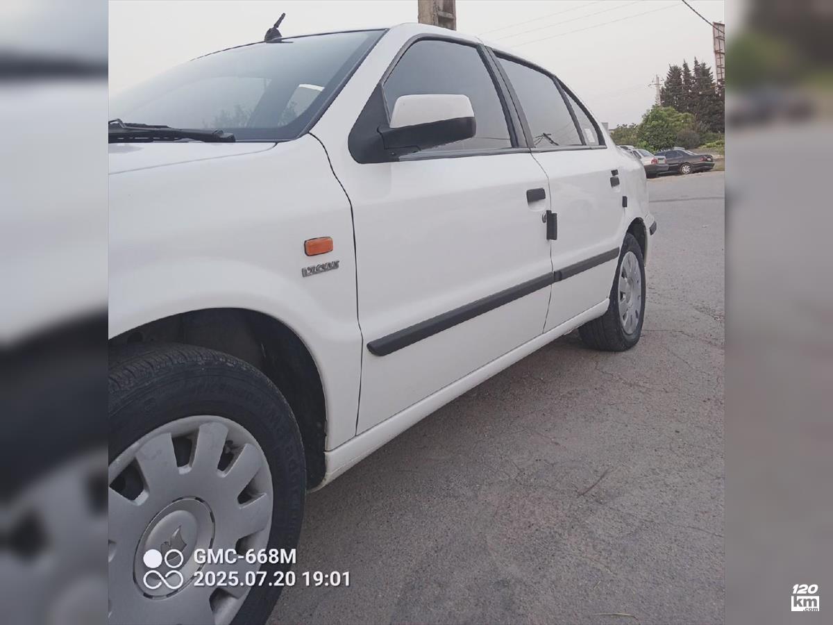 فروش سمند LX EF7 ۱۴۰۰ سفید بدون رنگ ساری ذغالچال (۷ مرداد ۱۴۰۴)