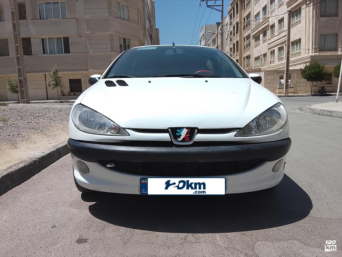 فروش پژو 206 تیپ 2 ۱۳۹۴ سفید یک لکه رنگ مشهد بلوار الهیه (۹ مرداد ۱۴۰۴)