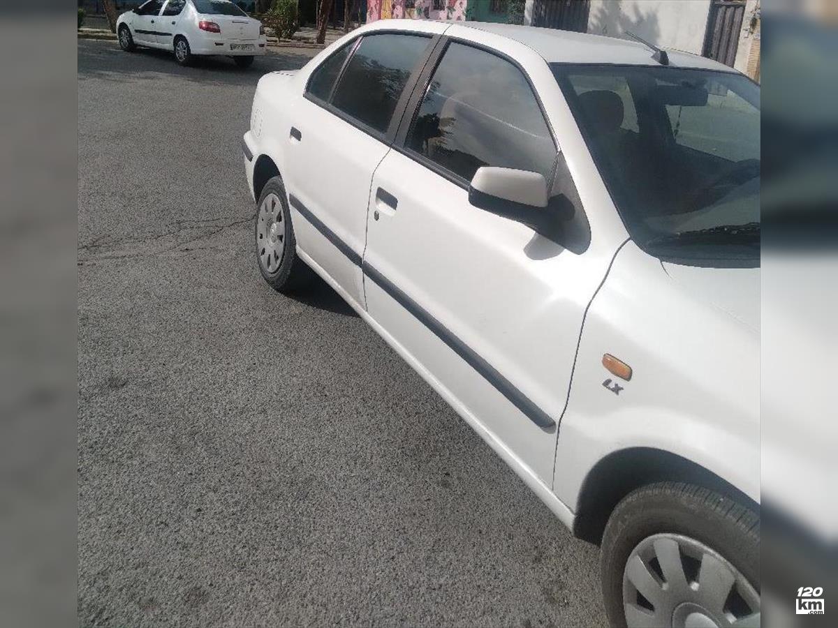 فروش سمند LX EF7 ۱۳۹۱ دوگانه سوز سفید بدون رنگ تهران ملارد (۹ مرداد ۱۴۰۴)