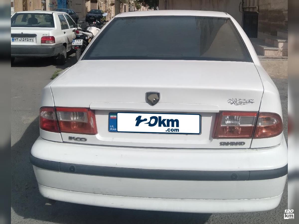 فروش سمند LX EF7 ۱۳۹۱ دوگانه سوز سفید بدون رنگ تهران ملارد (۹ مرداد ۱۴۰۴)
