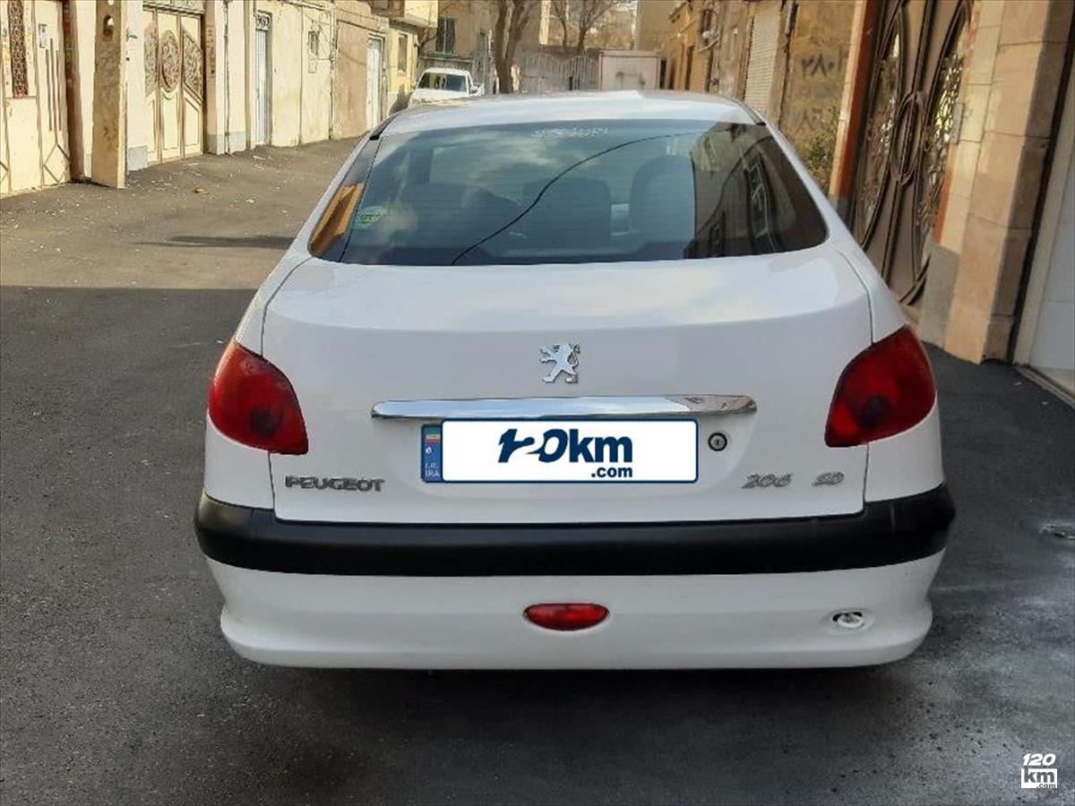 فروش پژو 206 SD V8 ۱۳۹۹ سفید بدون رنگ تبریز میدان آذربایجان (۹ مرداد ۱۴۰۴)