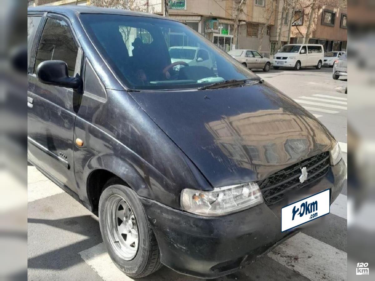 فروش کاروان ۱۳۸۳ دوگانه سوز سرمه ای یک لکه رنگ مشهد کوهسنگی (۱۰ مرداد ۱۴۰۴)
