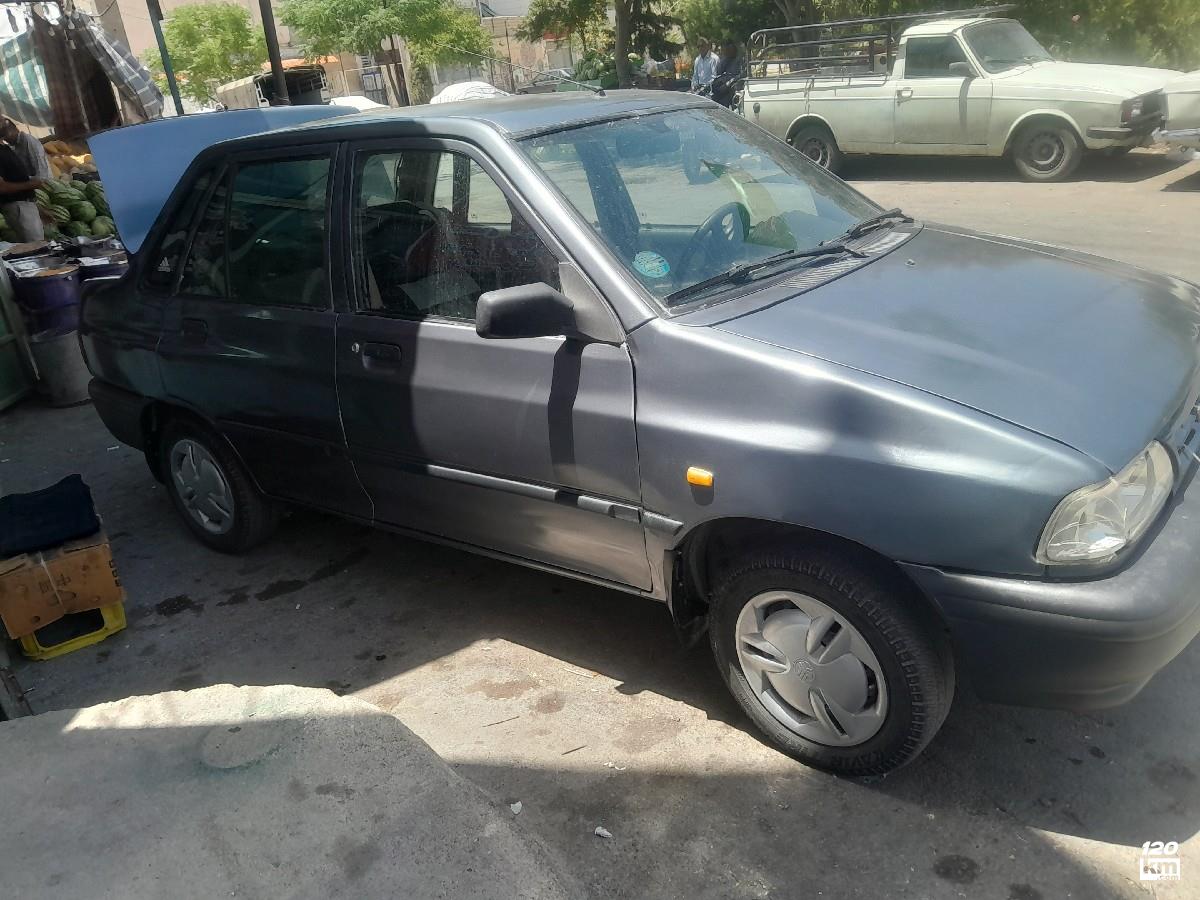 فروش پراید صندوقدار ۱۳۸۶ نوک مدادی دور رنگ شیراز بلوار فضیلت (۱۰ مرداد ۱۴۰۴)