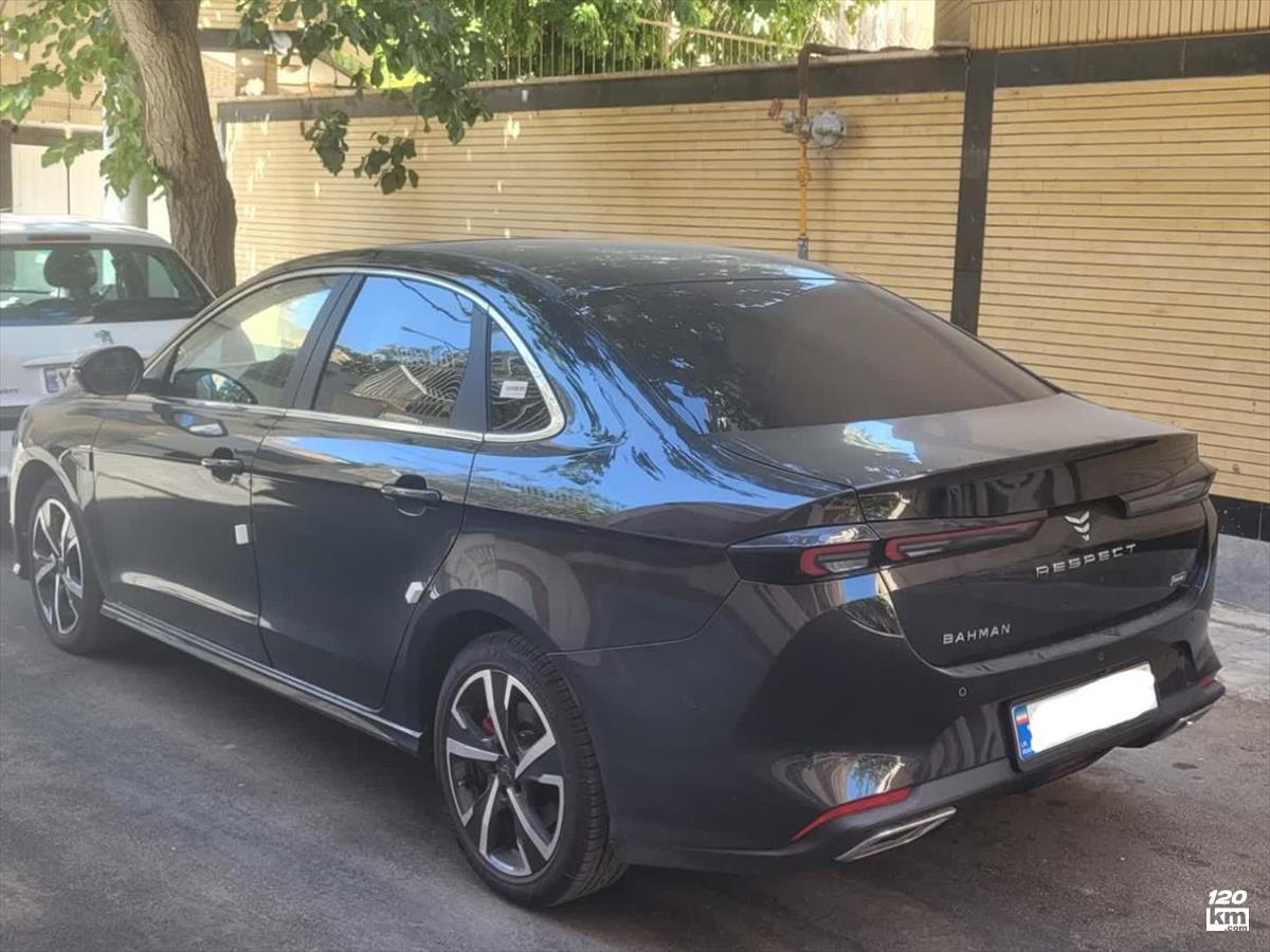 فروش ریسپکت پرایم ۱۴۰۲ صفر مشکی بدون رنگ اصفهان رباط (۱۱ مرداد ۱۴۰۴)