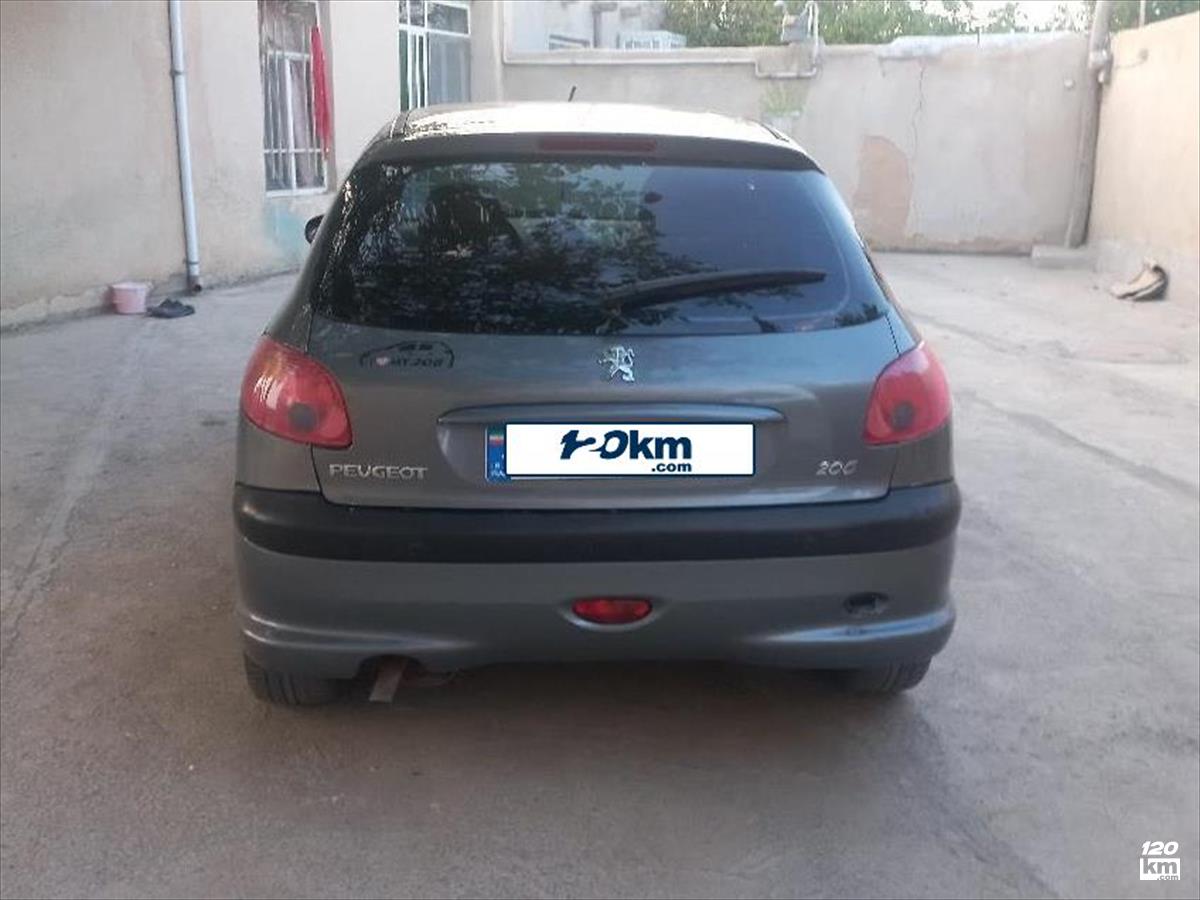 فروش پژو 206 تیپ 5 ۱۳۹۳ نوک مدادی بدون رنگ اراک (۱۱ مرداد ۱۴۰۴)