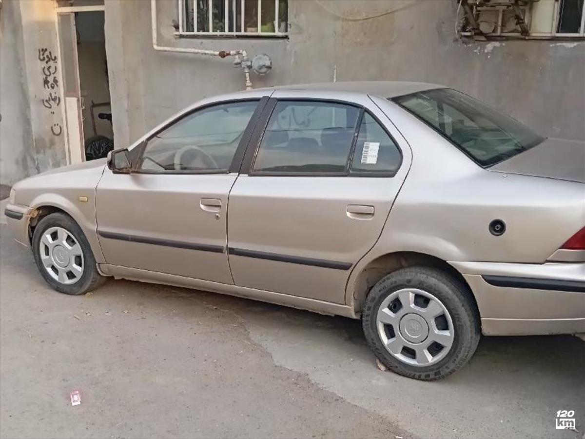  قسطی فروش سمند LX ۱۳۸۳ دوگانه سوز بژ کامل رنگ کرمانشاه صحنه (۱۱ مرداد ۱۴۰۴)