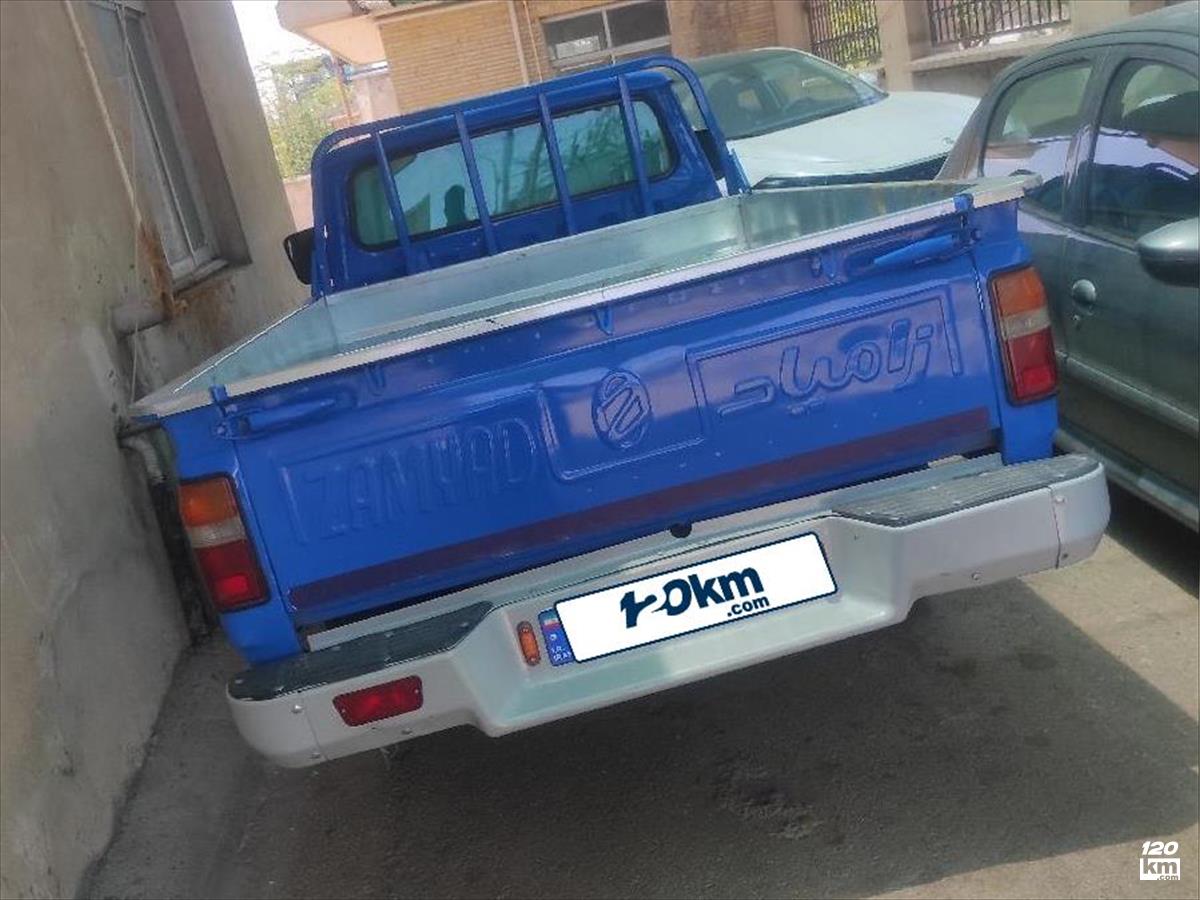 فروش نیسان زامیاد Z28 ۱۳۹۶ آبی دو لکه رنگ کرمان (۱۲ مرداد ۱۴۰۴)