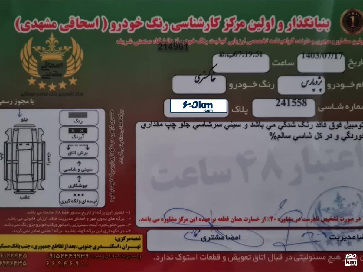فروش پژو پارس ۱۳۹۹ خاکستری بدون رنگ تهران نازی آباد (۱۳ مرداد ۱۴۰۴)