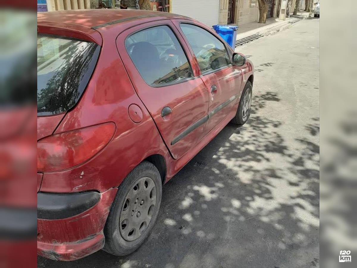 فروش پژو 206 تیپ 2 ۱۳۸۲ قرمز دور رنگ تهران شهرک ولیعصر (۱۵ مرداد ۱۴۰۴)
