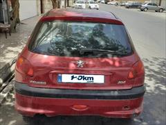 120km.com | فروش پژو، 206، تیپ 2، مدل ۱۳۸۲، قرمز، تهران، شهرک ولیعصر