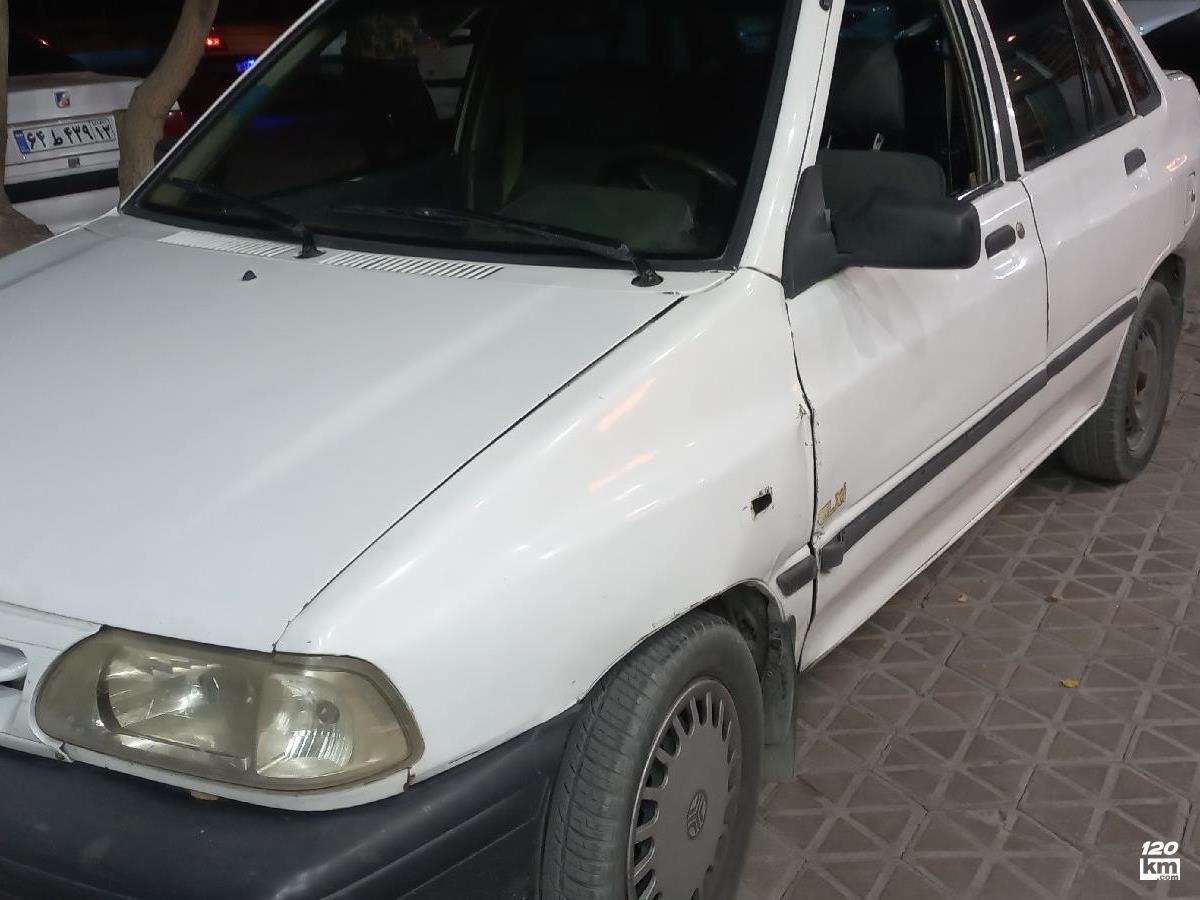 فروش پراید صندوقدار ۱۳۸۳ سفید دور رنگ اصفهان پروین (۱۵ مرداد ۱۴۰۴)