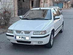 120km.com | فروش سمند، LX، مدل ۱۳۹۰، سفید، مشهد، بلوار توس