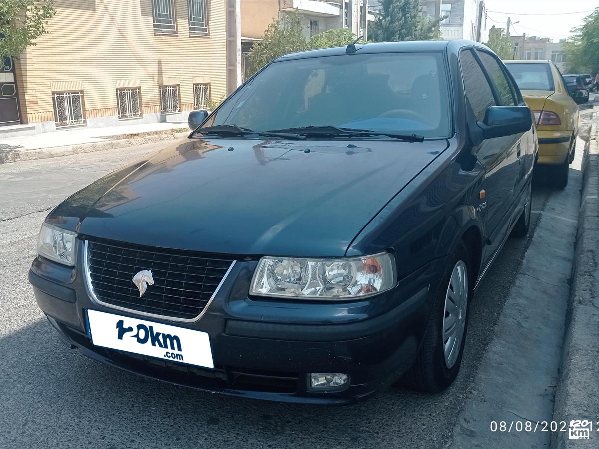 فروش سمند LX EF7 ۱۳۹۶ دوگانه سوز آبی بدون رنگ سمنان (۱۷ مرداد ۱۴۰۴)