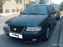 120km.com | فروش سمند، LX EF7، مدل ۱۳۹۶، آبی، سمنان