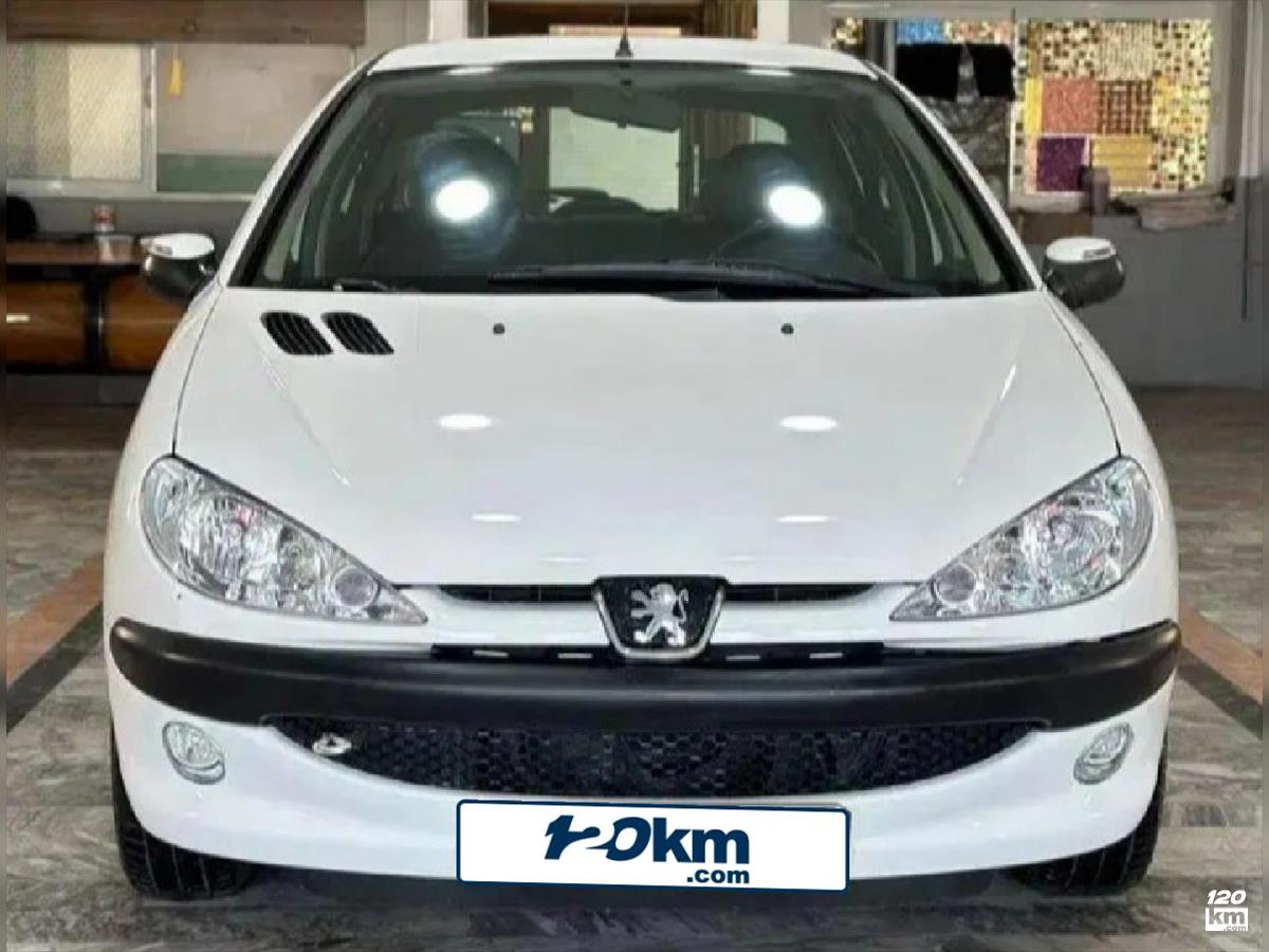  قسطی فروش پژو 206 تیپ 2 ۱۳۸۹ (کم کارکرد) سفید بدون رنگ اصفهان شهرضا (۱۸ مرداد ۱۴۰۴)