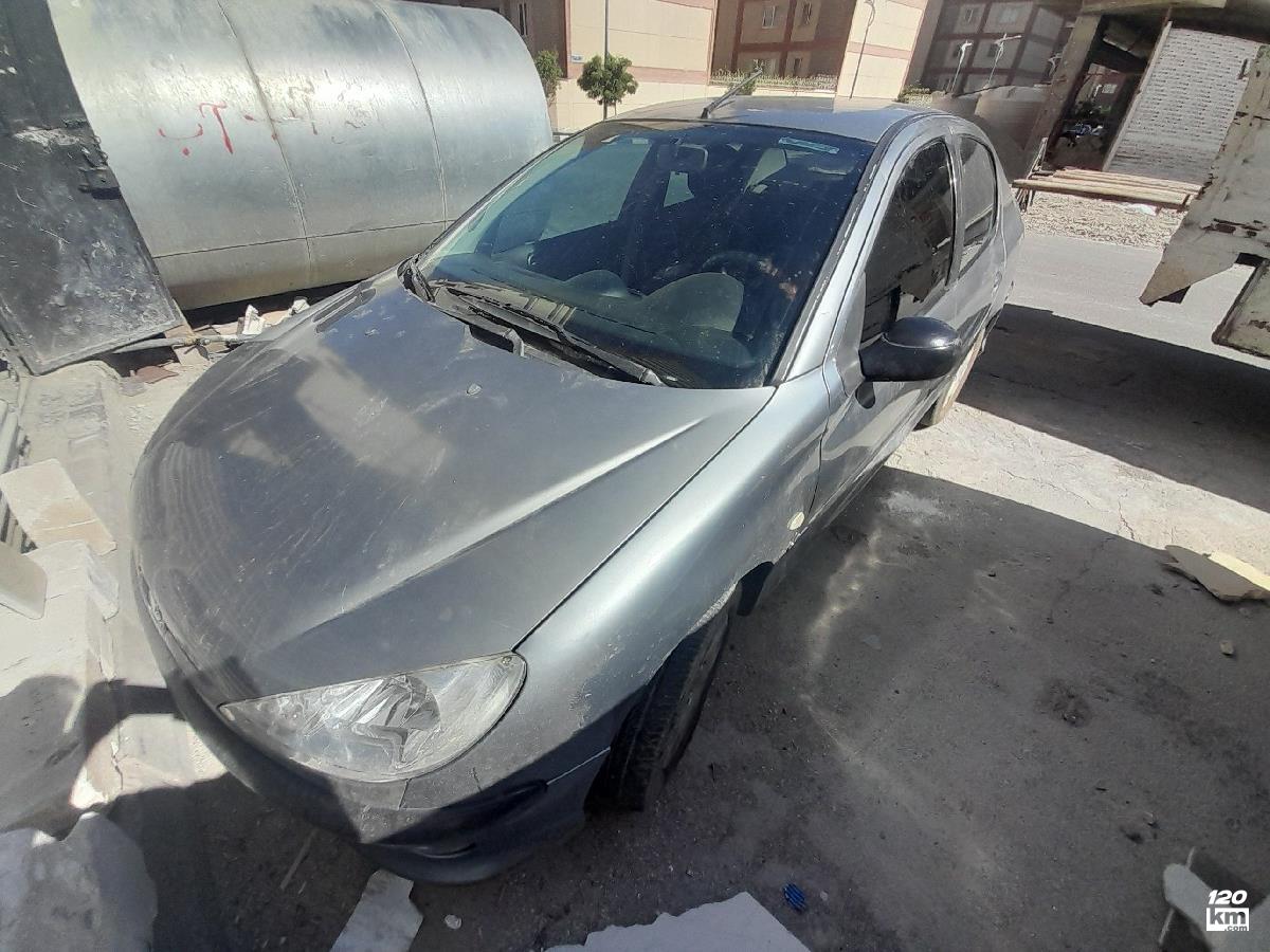 فروش پژو 206 SD V6 ۱۳۸۹ خاکستری دور رنگ رشت مسکن مهر (۱۹ مرداد ۱۴۰۴)