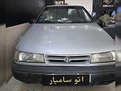 120km.com | فروش هیوندای، اکسل، مدل ۱۹۹۳، نقره ای، تهران، شهرک گلستان