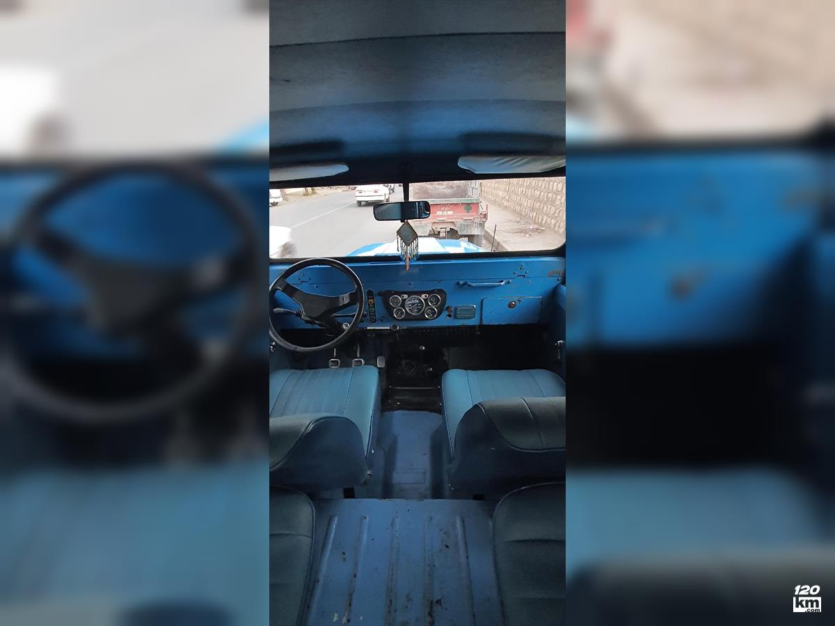 فروش جیپ صحرا ۱۳۷۰ دیزلی آبی دور رنگ آذربایجان غربی پیرانشهر (۲۰ مرداد ۱۴۰۴)