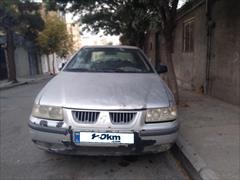 120km.com | فروش سمند، LX، مدل ۱۳۸۶، نقره ای، مشهد، طرق
