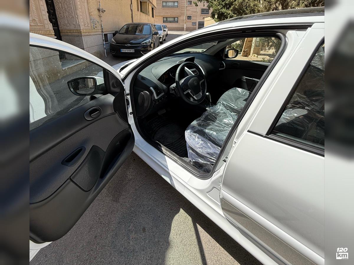 فروش پژو 207 ۱۴۰۳ صفر سفید بدون رنگ شیراز صنایع (میرزای شیرازی) (۲۱ مرداد ۱۴۰۴)