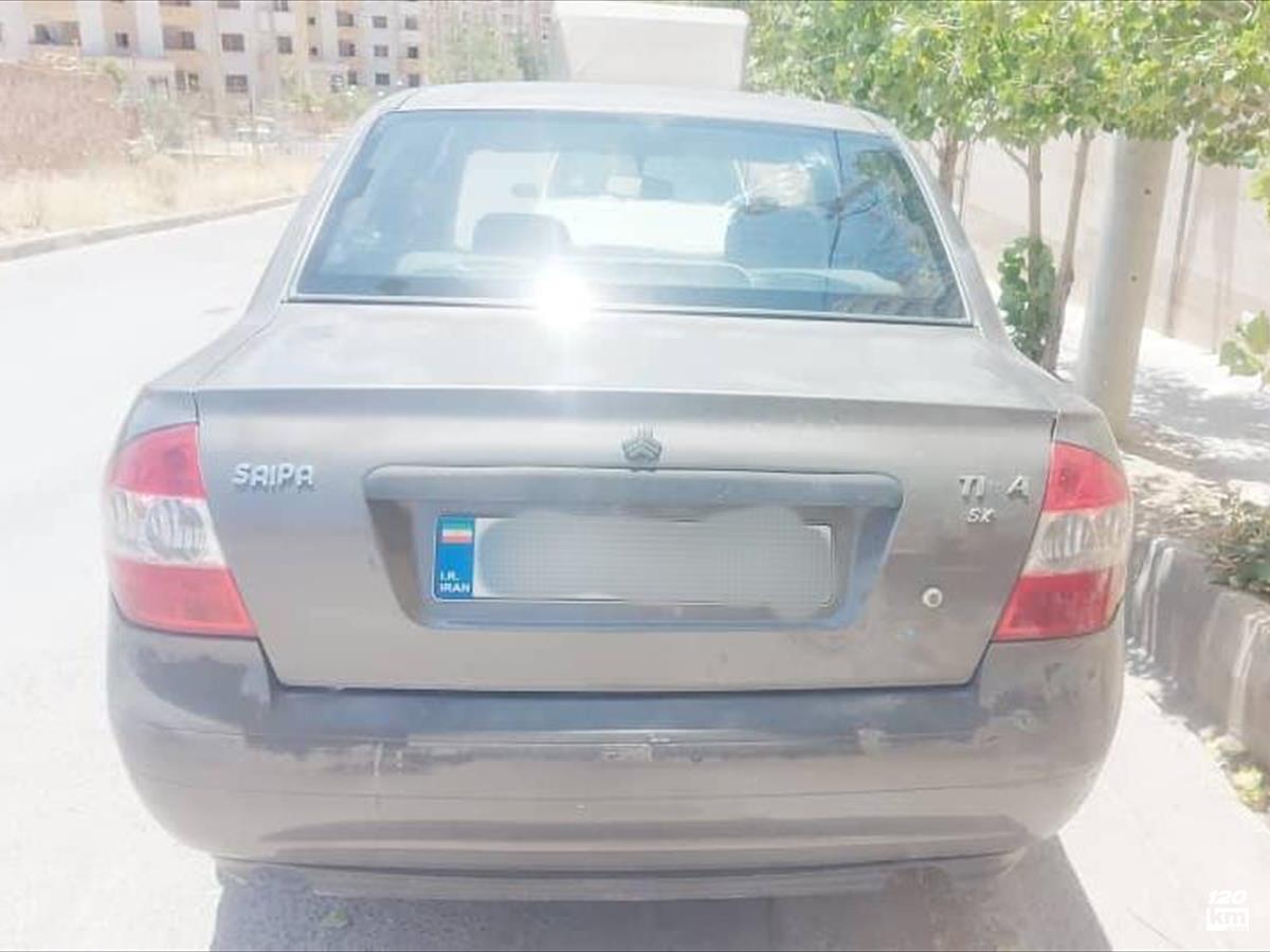 فروش تیبا صندوقدار ۱۳۹۱ دوگانه سوز نوک مدادی دور رنگ شیراز میانرود (۲۱ مرداد ۱۴۰۴)