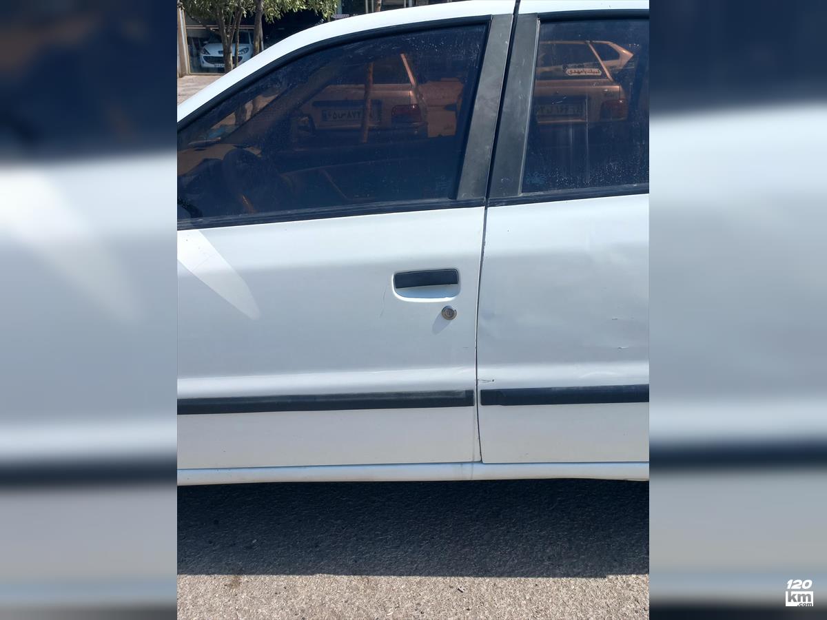 فروش سمند LX EF7 ۱۳۹۳ دوگانه سوز سفید گلگیر تعویض همدان (۲۱ مرداد ۱۴۰۴)