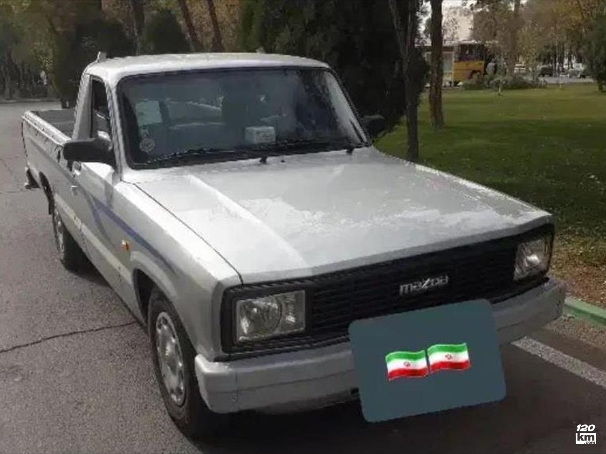 فروش مزدا وانت تک کابین ۱۳۹۷ دوگانه سوز نقره ای بدون رنگ اراک (۲۱ مرداد ۱۴۰۴)
