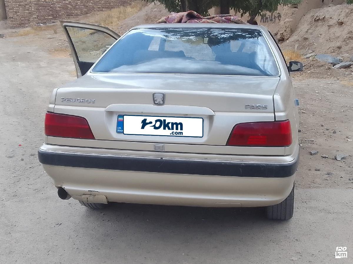 فروش پژو پارس سال ۱۳۸۲ بژ دور رنگ اراک (۲۲ مرداد ۱۴۰۴)