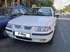 120km.com | فروش قسطی سمند، LX، مدل ۱۳۹۰، سفید، تهران، جمهوری