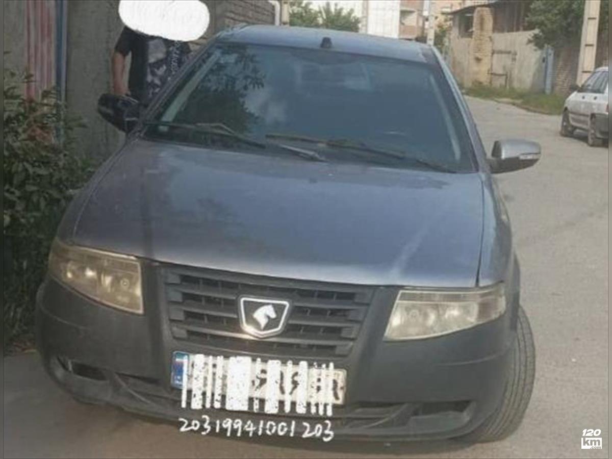 فروش سمند سورن ELX ۱۳۹۱ سفید یاسی دو لکه رنگ گرگان (۲۴ مرداد ۱۴۰۴)
