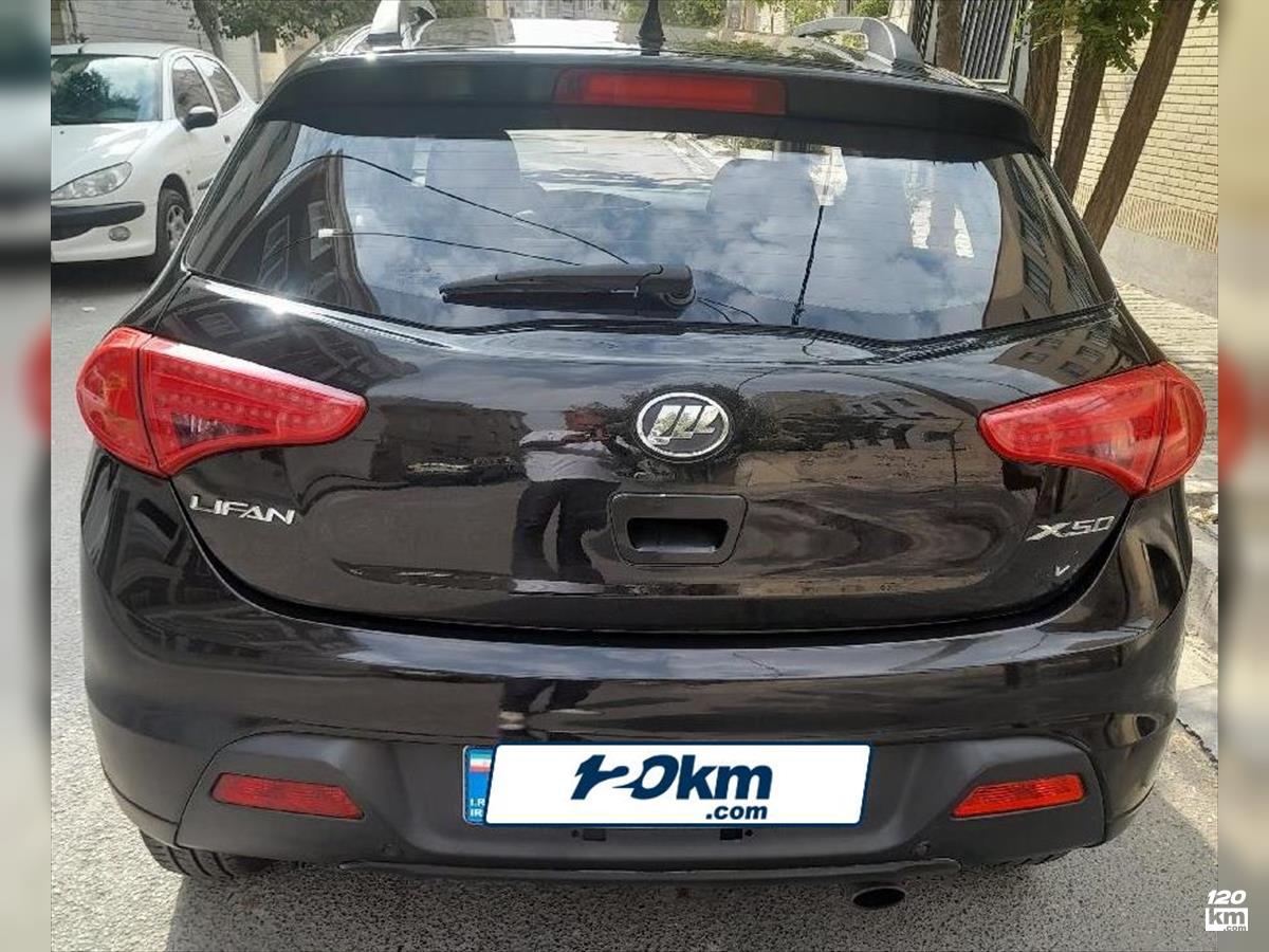 فروش لیفان X50 ۱۳۹۶ مشکی بدون رنگ کرج فردیس (۲۴ مرداد ۱۴۰۴)