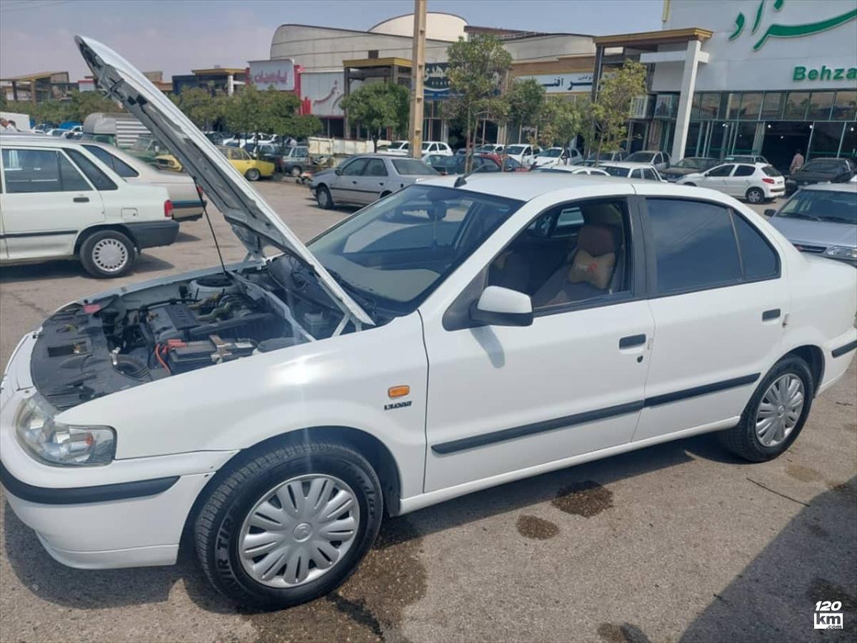 فروش سمند LX EF7 ۱۳۹۸ سفید بدون رنگ همدان (۲۴ مرداد ۱۴۰۴)