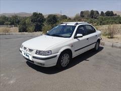 120km.com | فروش سمند، LX EF7، مدل ۱۳۹۴، سفید، کرج، باغستان