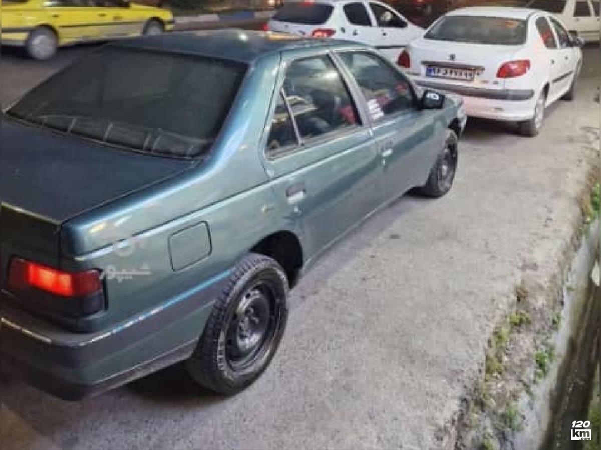 فروش پژو 405 GLX ۱۳۷۷ دوگانه سوز یشمی دور رنگ مازندران بابل (۲۵ مرداد ۱۴۰۴)
