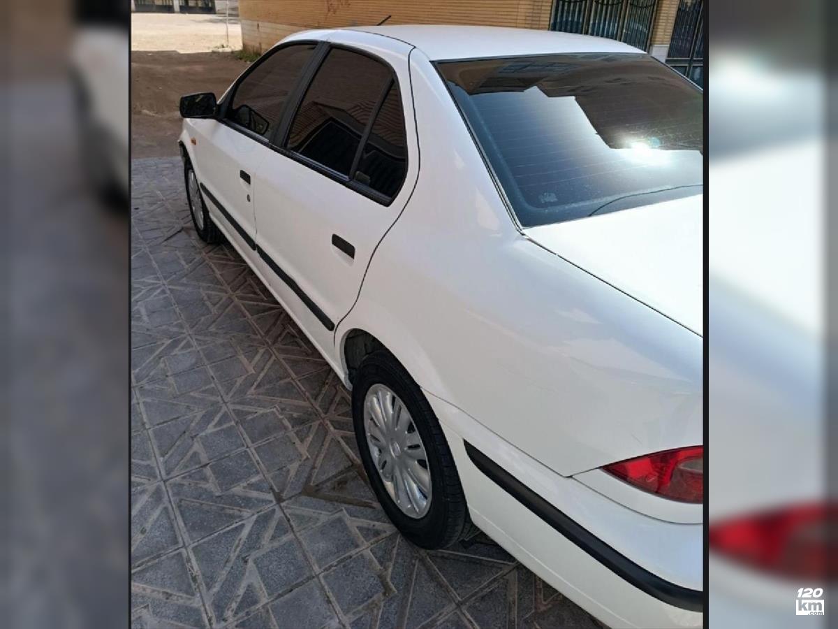فروش سمند LX ۱۳۹۸ سفید بدون رنگ قم پردیسان (۲۶ مرداد ۱۴۰۴)