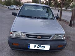 120km.com | فروش پراید، صندوقدار، مدل ۱۳۸۹، نقره ای، اصفهان، پروین