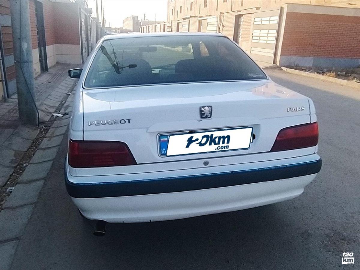 فروش پژو پارس سال ۱۳۹۴ سفید چند لکه رنگ اصفهان کاشان (۲۷ مرداد ۱۴۰۴)