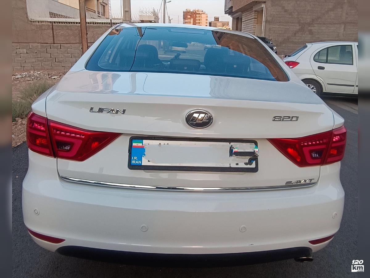 فروش لیفان 820 ۱۳۹۶ سفید بدون رنگ کرمان (۲۷ مرداد ۱۴۰۴)