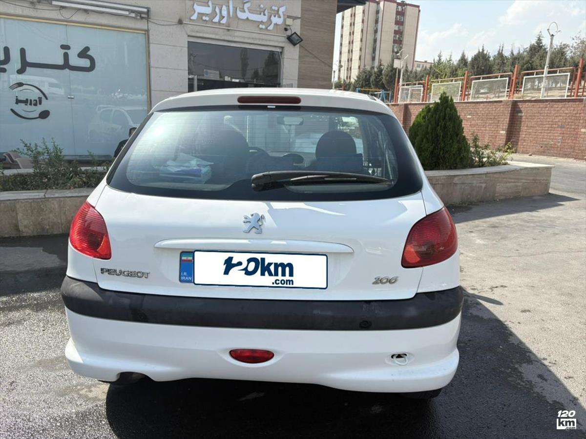 فروش پژو 206 تیپ 2 ۱۳۹۶ سفید گلگیر تعویض تهران تهرانپارس شرقی (۲۸ مرداد ۱۴۰۴)