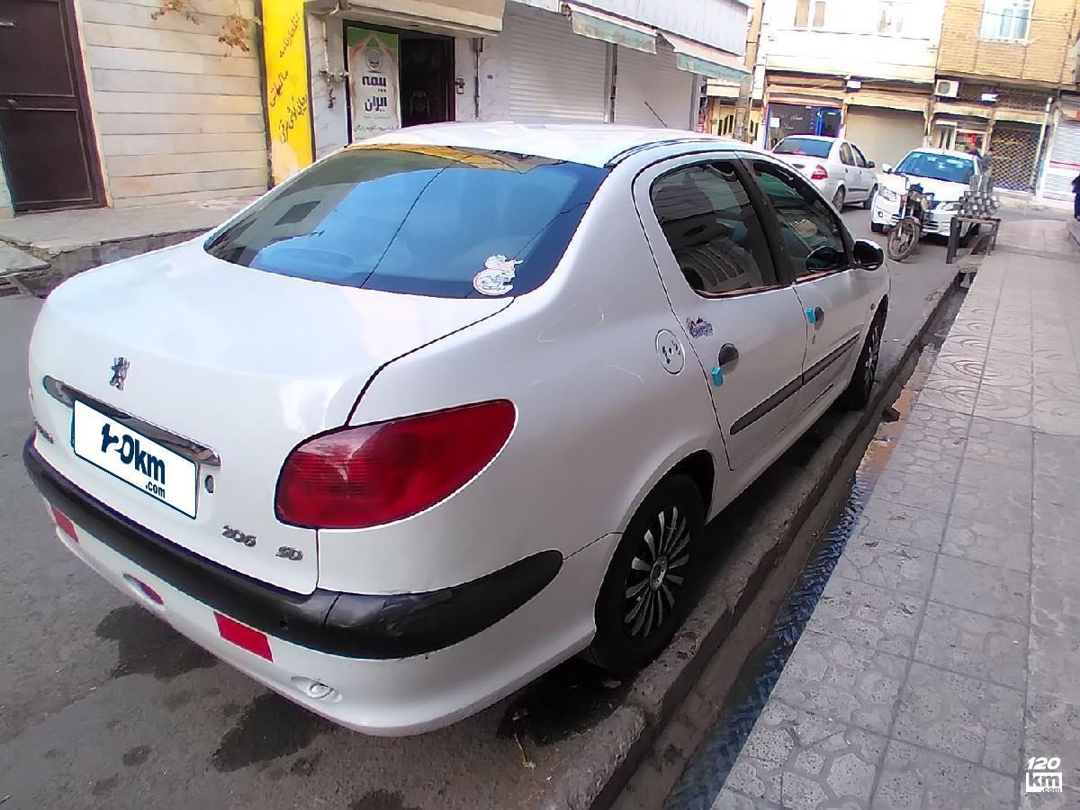 فروش پژو 206 تیپ 2 ۱۳۸۷ سفید بدون رنگ تهران رباط کریم (۳۰ مرداد ۱۴۰۴)