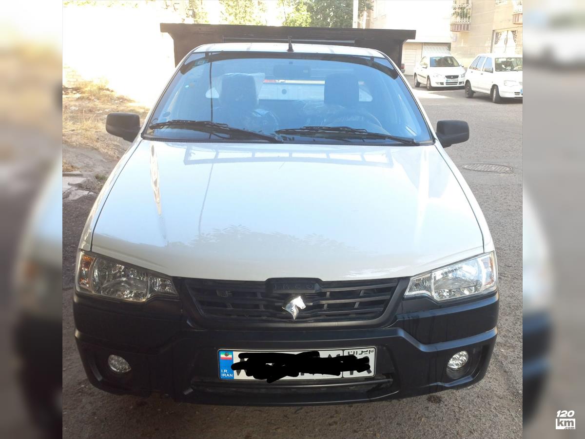 فروش وانت آریسان ۱۴۰۳ (کم کارکرد) سفید بدون رنگ قزوین (۳۱ مرداد ۱۴۰۴)